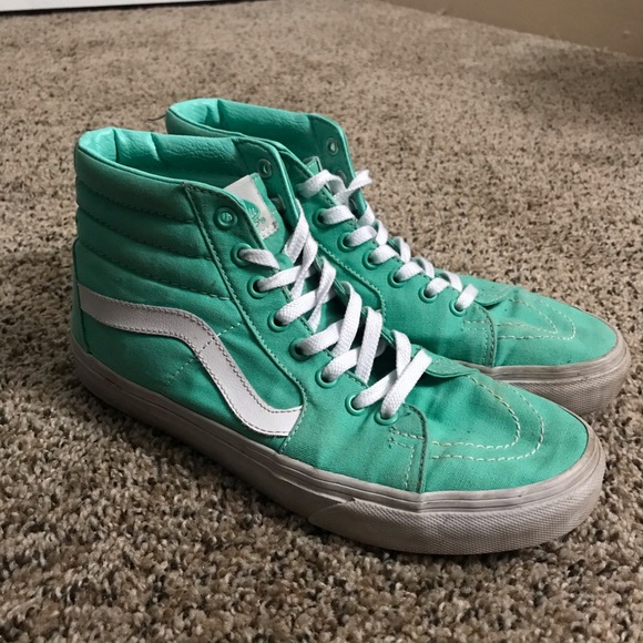 lime green vans shoes